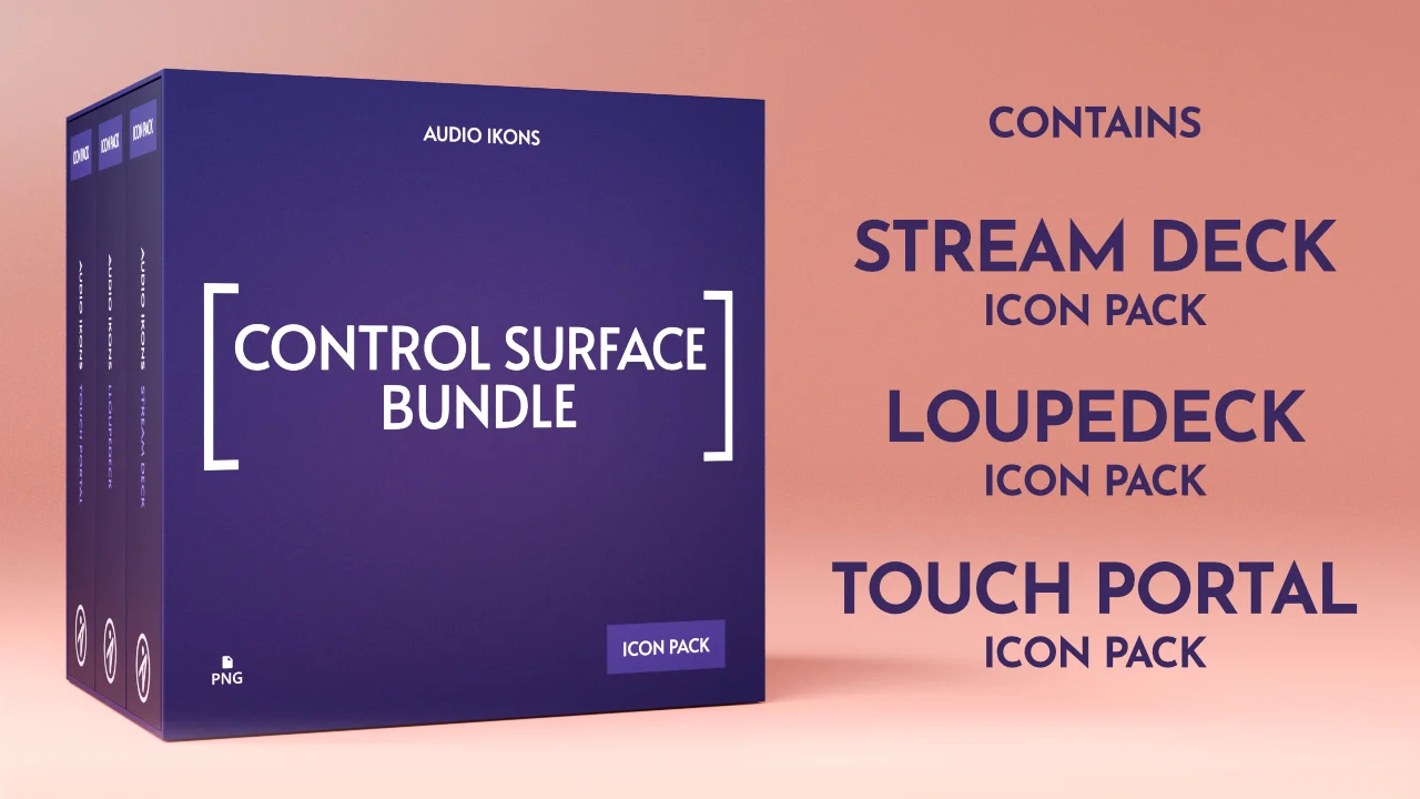 Contains the Loupedeck icon pack.